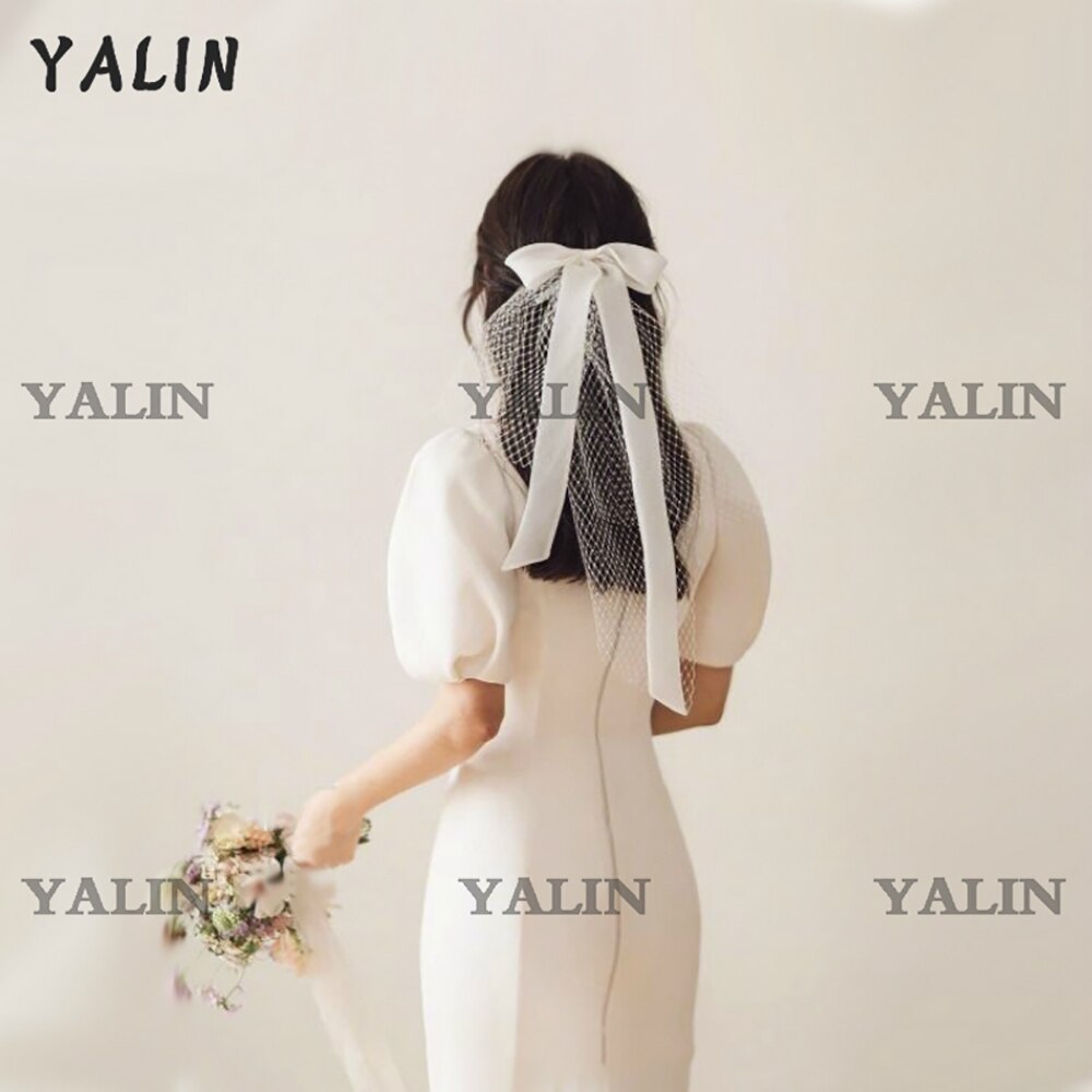 YALIN Ȱ  ̺ ź  ª ź  Ÿϸ Ӹ    ο Voille  Mariage Ƽ 